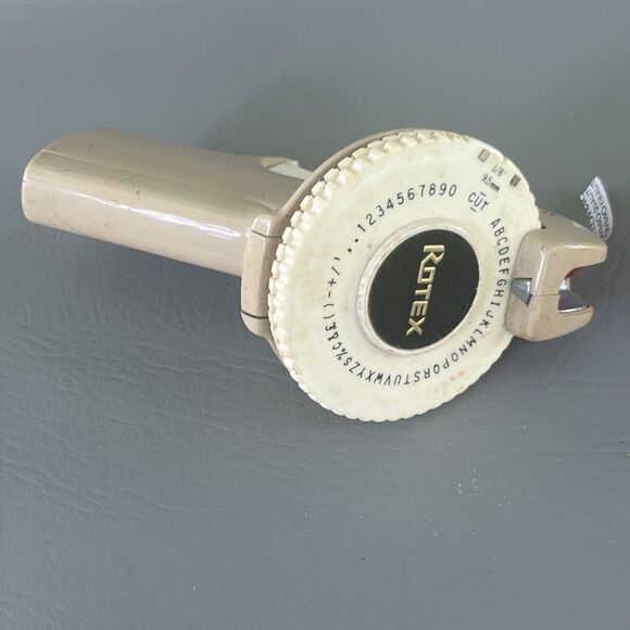 Rotex Futura Label Maker. Tested - Works - Picture 1 of 5